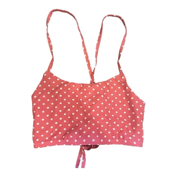🔴$1SALE$ Time & Tru pink polka dot bikini - Picture 2 of 8